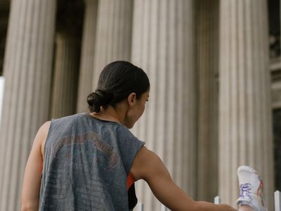 Gentle stretching of the legs and back